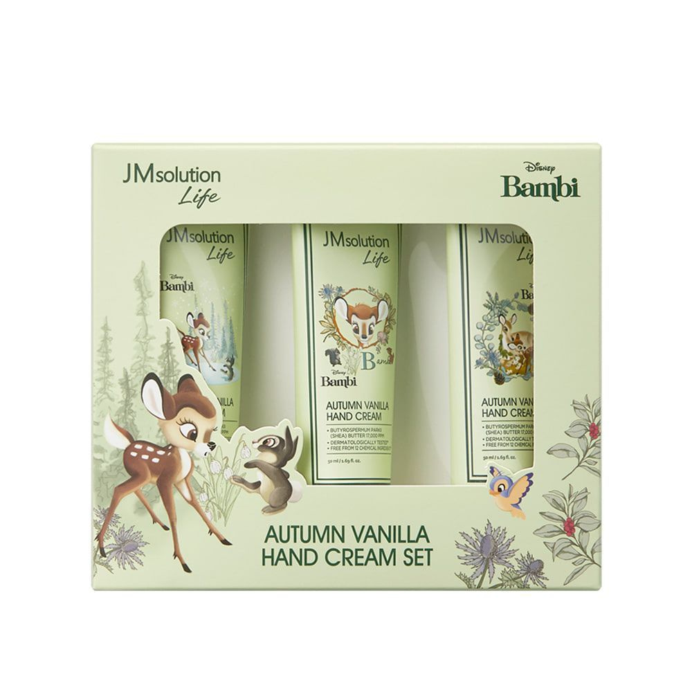 JMSolution Набор Кремов для рук Ванильная Осень (Бамби) LIFE DISNEY AUTUMN VANILLA HAND CREAM SET, 3 #1