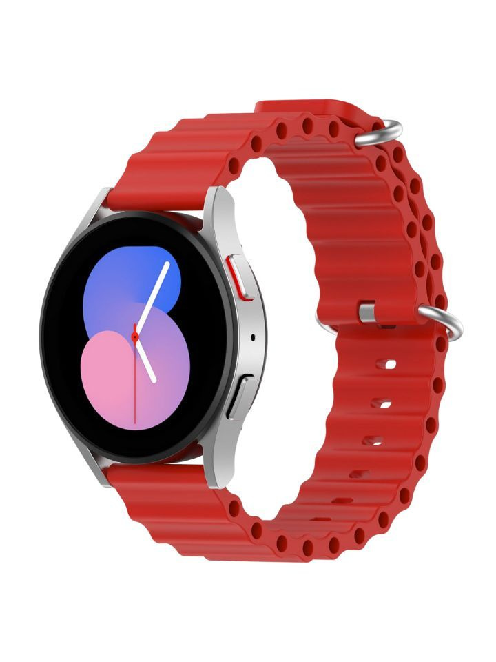 Силиконовый ремешок для часов 20 мм, Ocean Band универсальный ремень