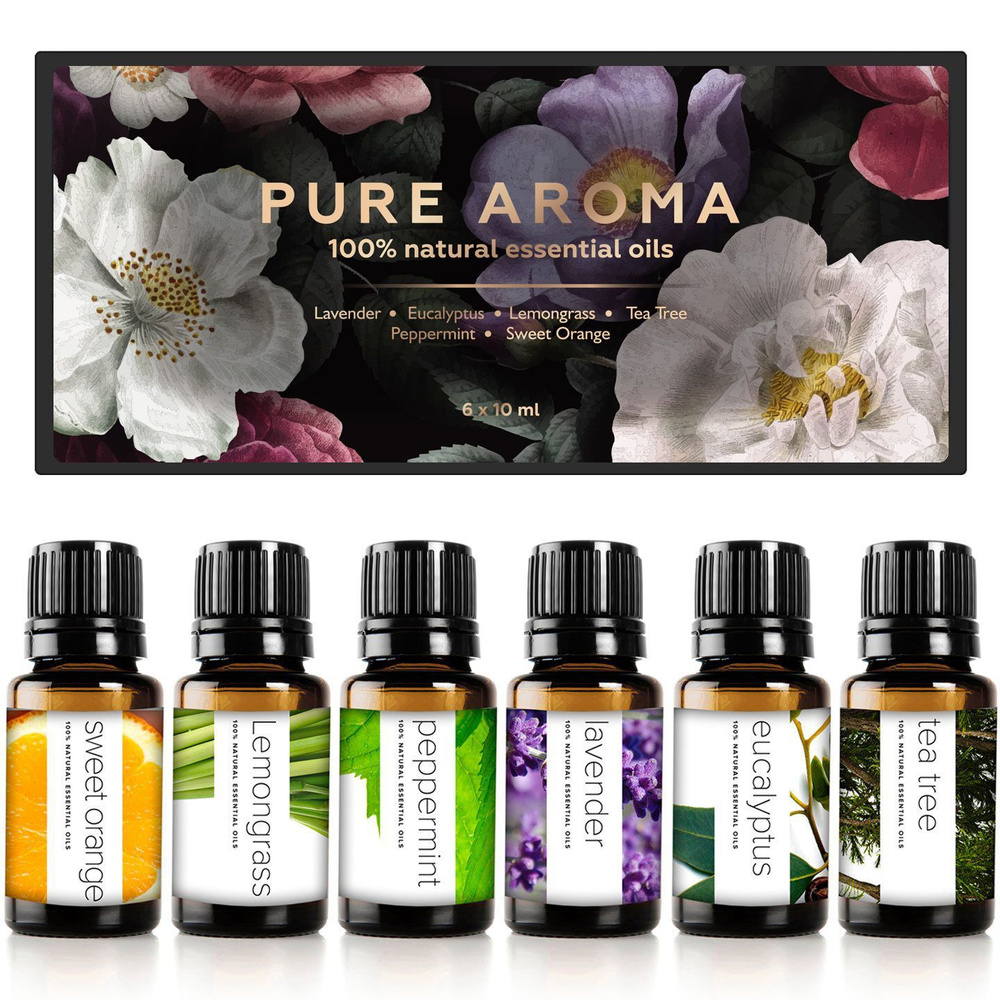 Pure aroma Oil set Набор для ароматерапии 10 мл (980193785)