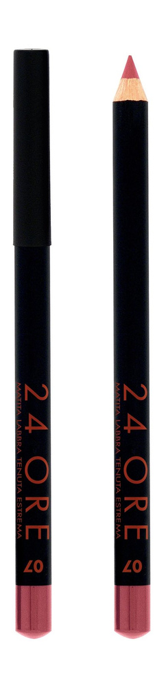 DEBORAH MILANO Карандаш для губ стойкий 24 Ore Long Lasting Lip Pencil, 1,5 г, 07 Античная роза  #1