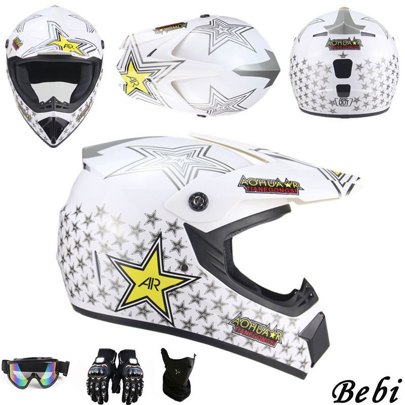 Bebiwind Мотошлем Шлем для мотокросса,шлем для мотоцикла,подарок ...