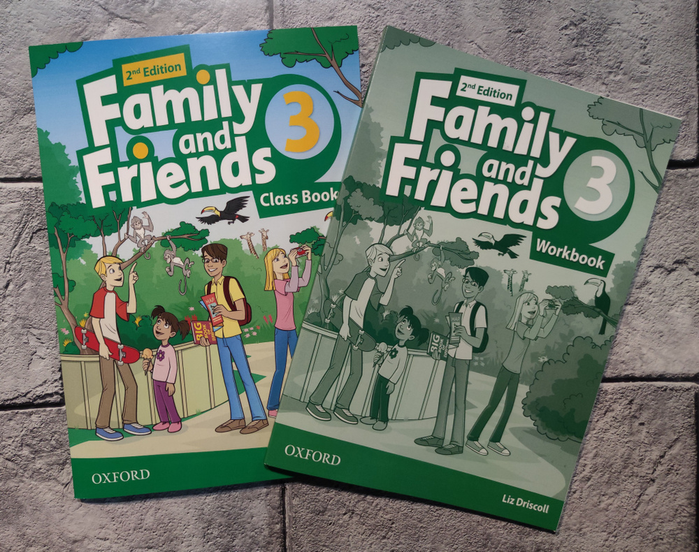 Family and Friends (2nd edition) Class Book 3 + Work Book 3 - купить с  доставкой по выгодным ценам в интернет-магазине OZON (996900208)