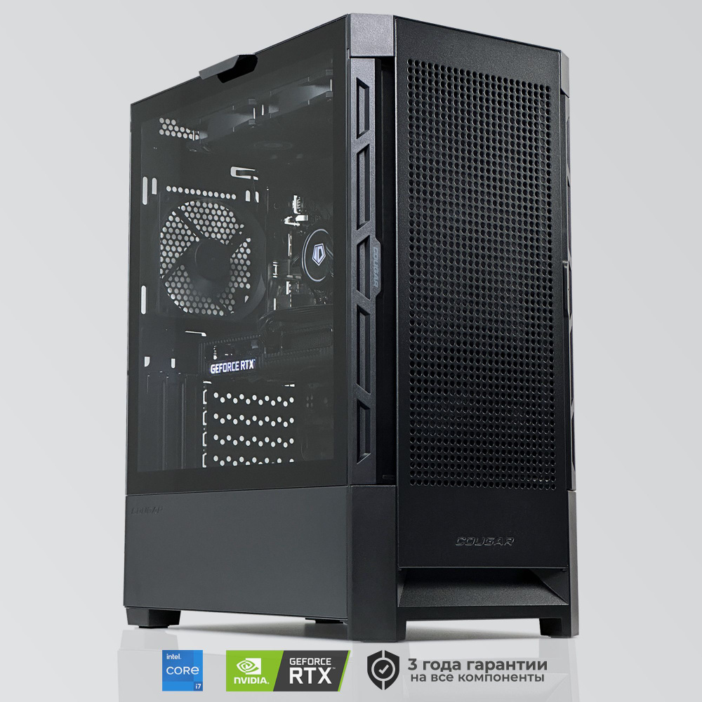 Robotcomp Системный блок Штурм V3 Blackout (Intel Core i7-12700F, RAM 32 ГБ, SSD 960 ГБ, NVIDIA GeForce #1