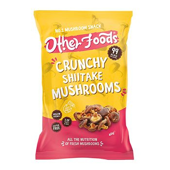 Чипсы из грибов шиитаке (без глютена), Other Foods, 40 г, Великобритания -1 шт.  #1
