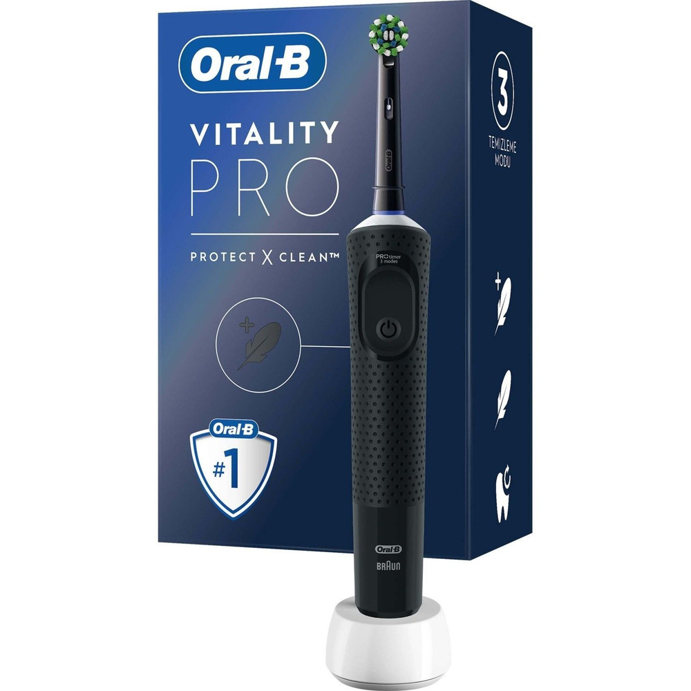 Braun Электрическая зубная щетка Vitality Pro, черный #1