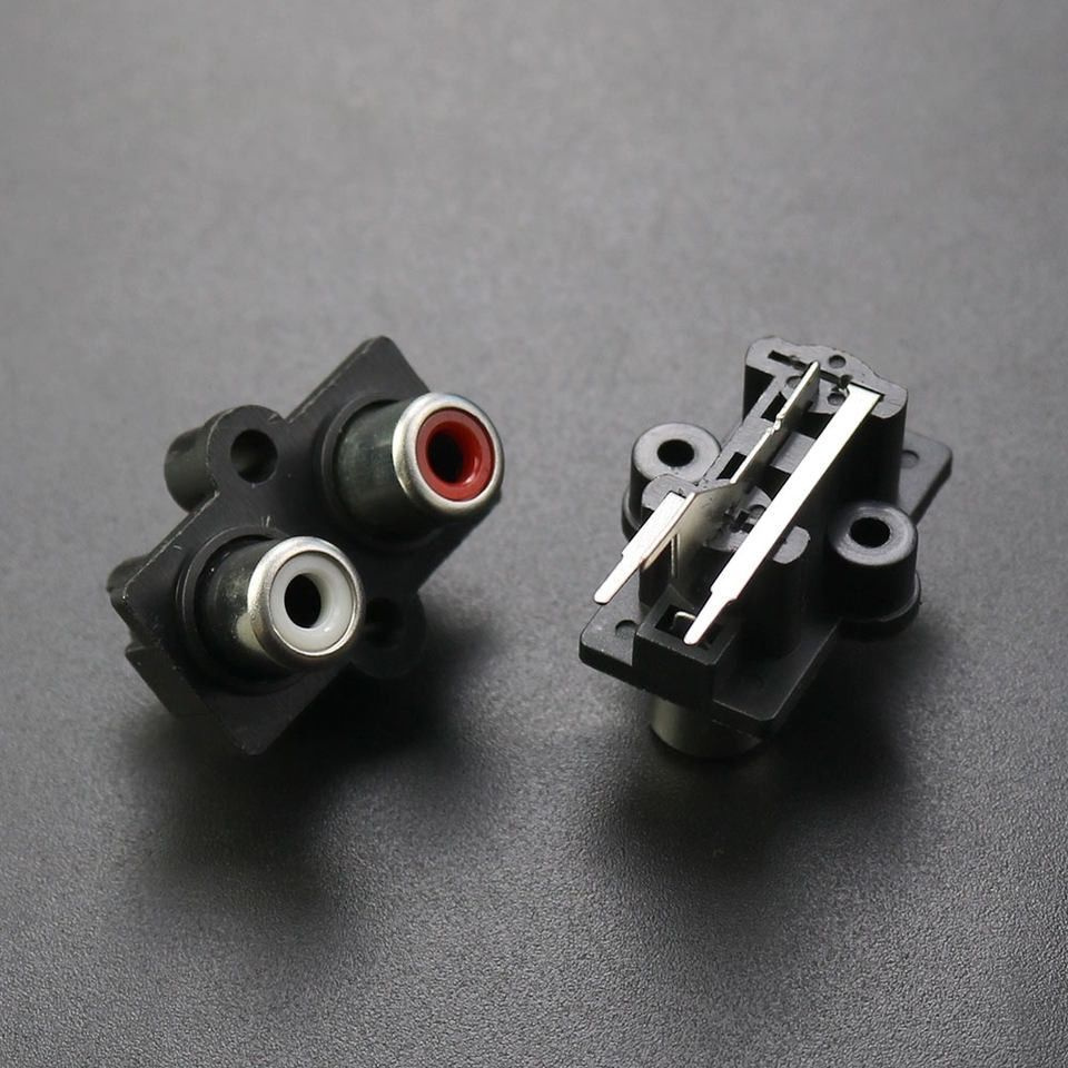 Гнездо RCA монтаж на плату.Разъём для аудио усилителя гнездо RCA на ...