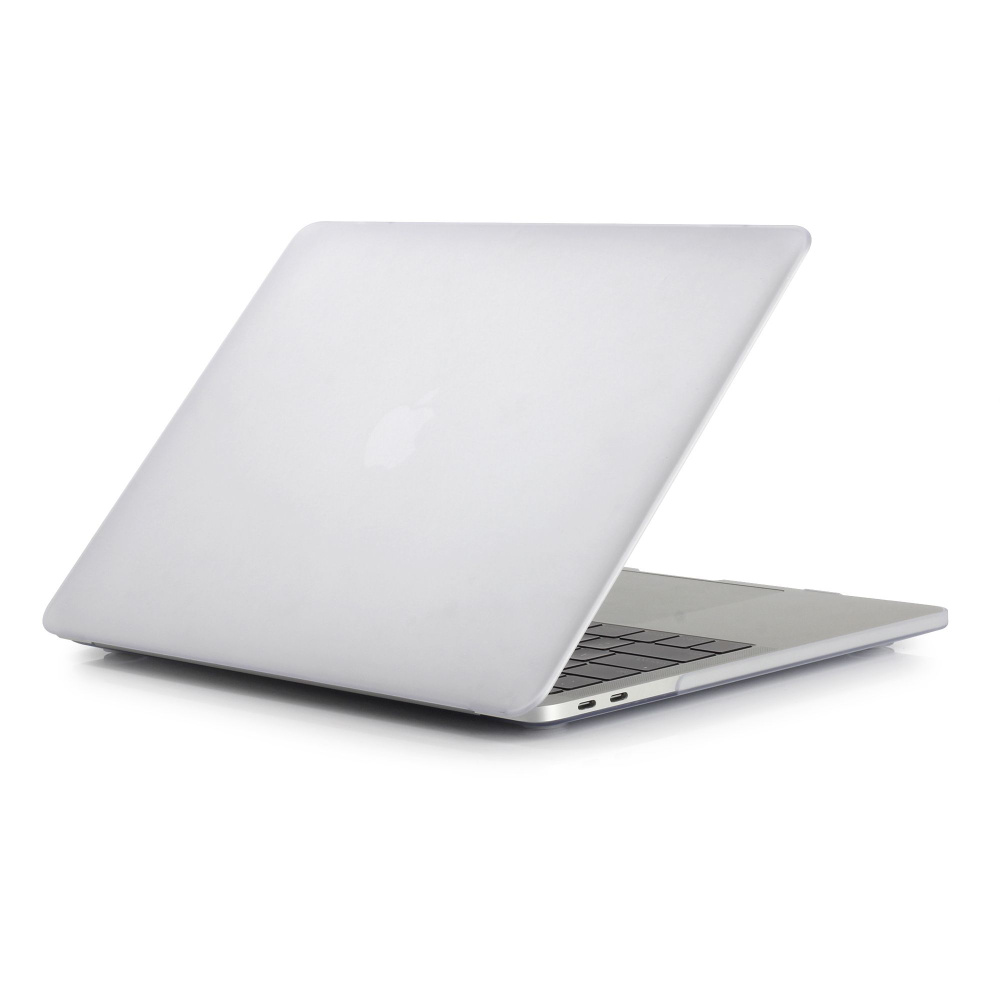 Чехол накладка для ноутбука Apple Macbook Air 13.6 A2681 M2 2022 года - прозрачный матовый soft touch #1