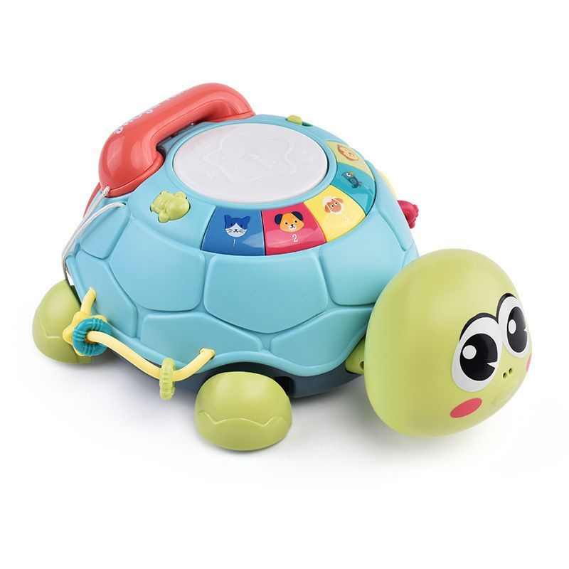 Интерактивная ползающая черепашка. Детская развивающая музыкальная ...