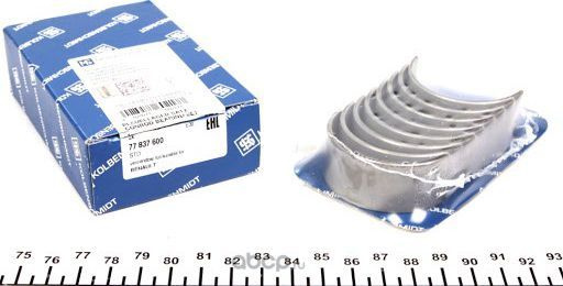 Вкладыши коренные STD Kolbenschmidt 77 874 600 - Kolbenschmidt арт. 77 ...