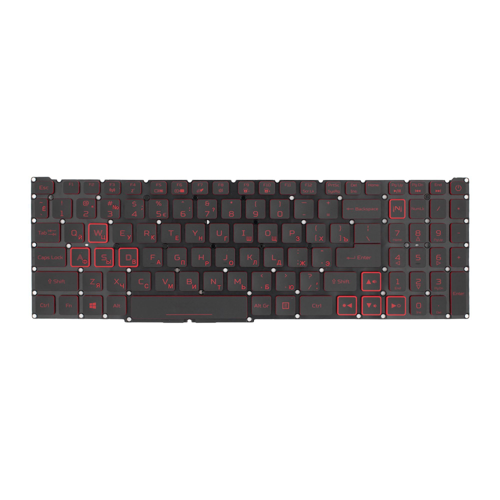 Клавиатура с подсветкой для ноутбука Acer Nitro AN515-55 AN515-44 AN517-52 Predator Helios 300 PH315-53 #1