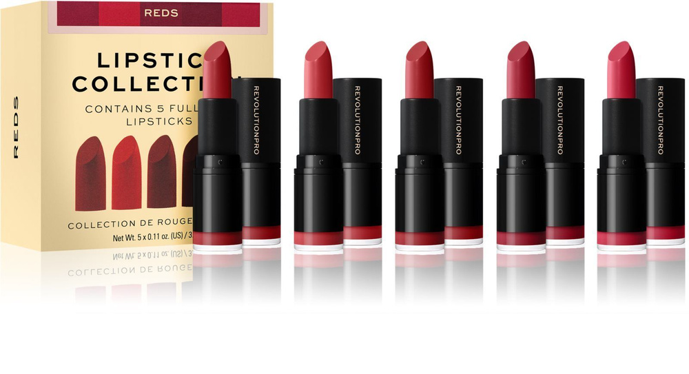 Revolution Pro Lipstick Collection набор помады Reds 5 Szt купить с доставкой по выгодным