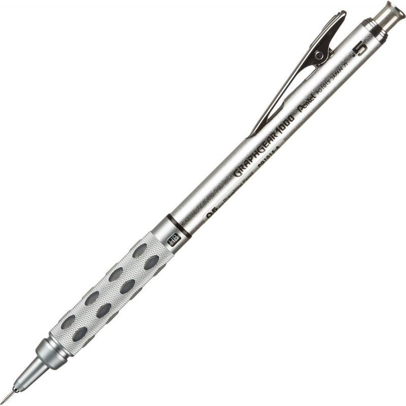 Карандаш механический автомат профессиональный Pentel 0,5мм PG1015-A ...