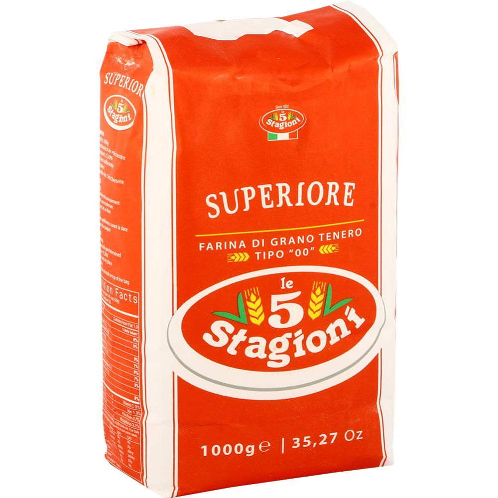 Мука пшеничная 5 Stagioni Superiore, 1 кг, ИТАЛИЯ #1