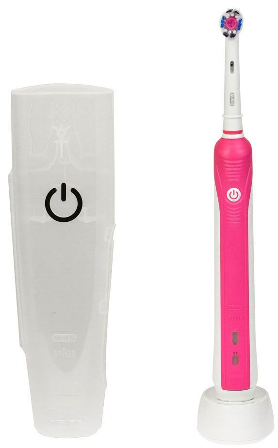 Электрическая зубная щетка BRAUN ORAL-B PRO 750 LTD EDIT, PINK #1