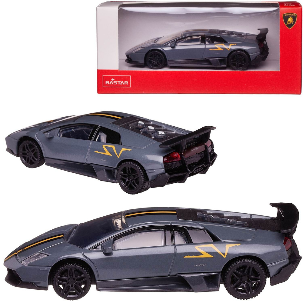 Машина металлическая Rastar М 1:43, Lamborghini Murcielago LP 670-4 SV  Superveloce China Limited Edition (39501GR) - купить с доставкой по  выгодным ценам в интернет-магазине OZON (1158600883)