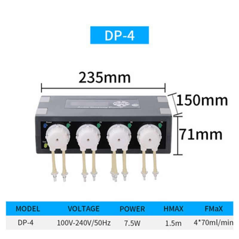 Автоматический титрующий насос JEBAO DP2 DP3 DP4 DP3 DP-4S Coral Cylinder Автоматический дозирующий насос #1