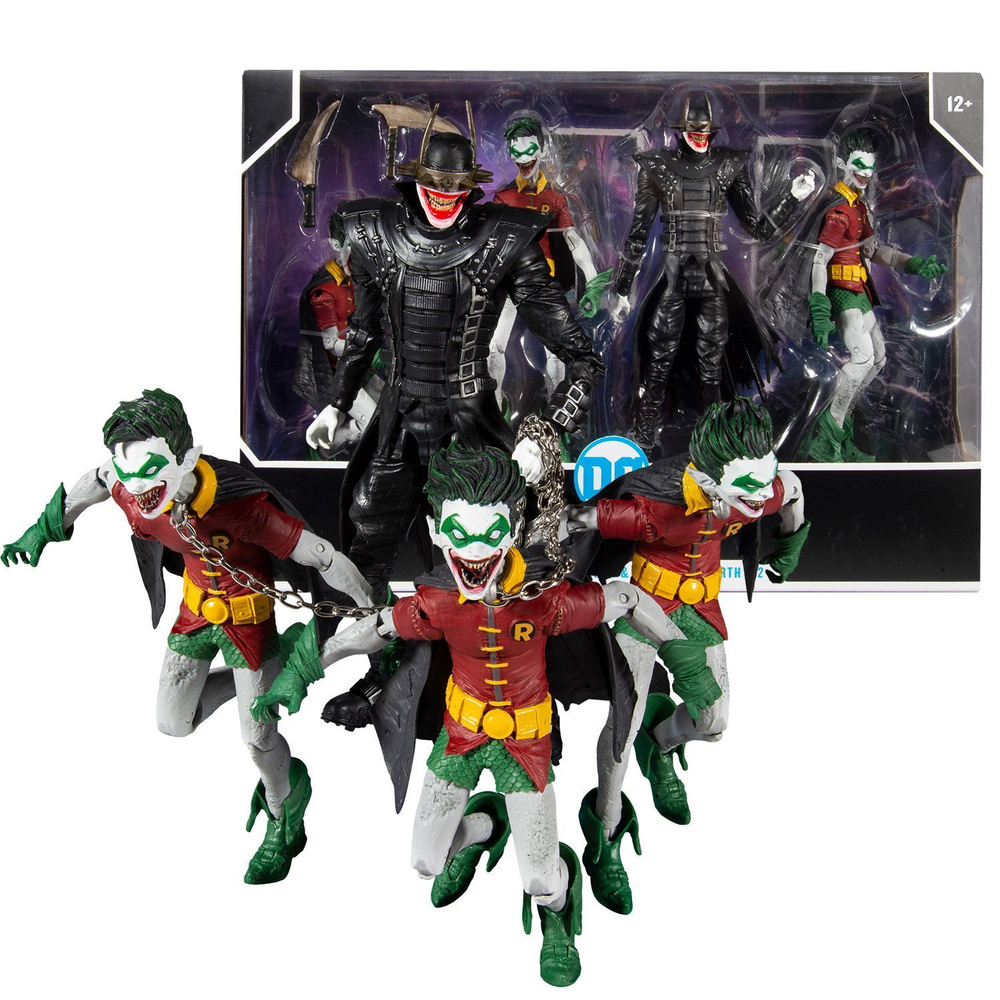 McFarlane Toys DC Comics Бэтмен, который смеется фигурка - купить с  доставкой по выгодным ценам в интернет-магазине OZON (1076719794)