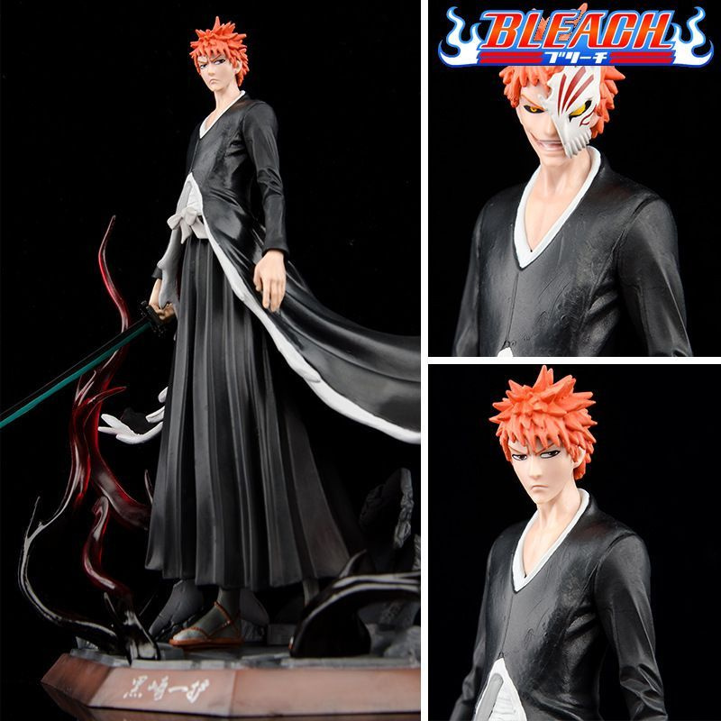 BLEACH аниме фигурка/Kurosaki Ichigo коллекционные фигурки (23CM ...