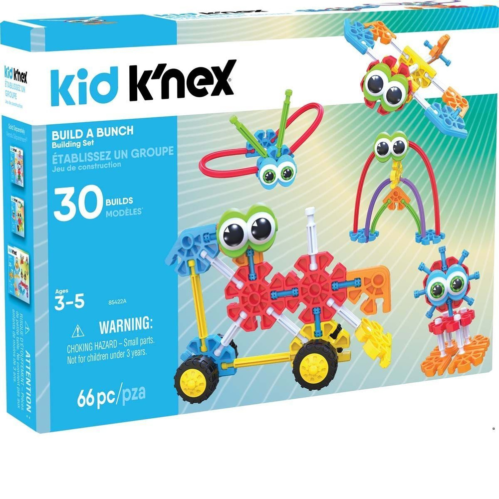 KID KNEX 85422 Build a Bunch Set 66 30