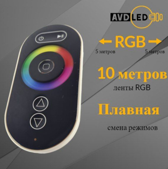 Контроллер для светодиодной RGB ленты AVD-LED 9А #1