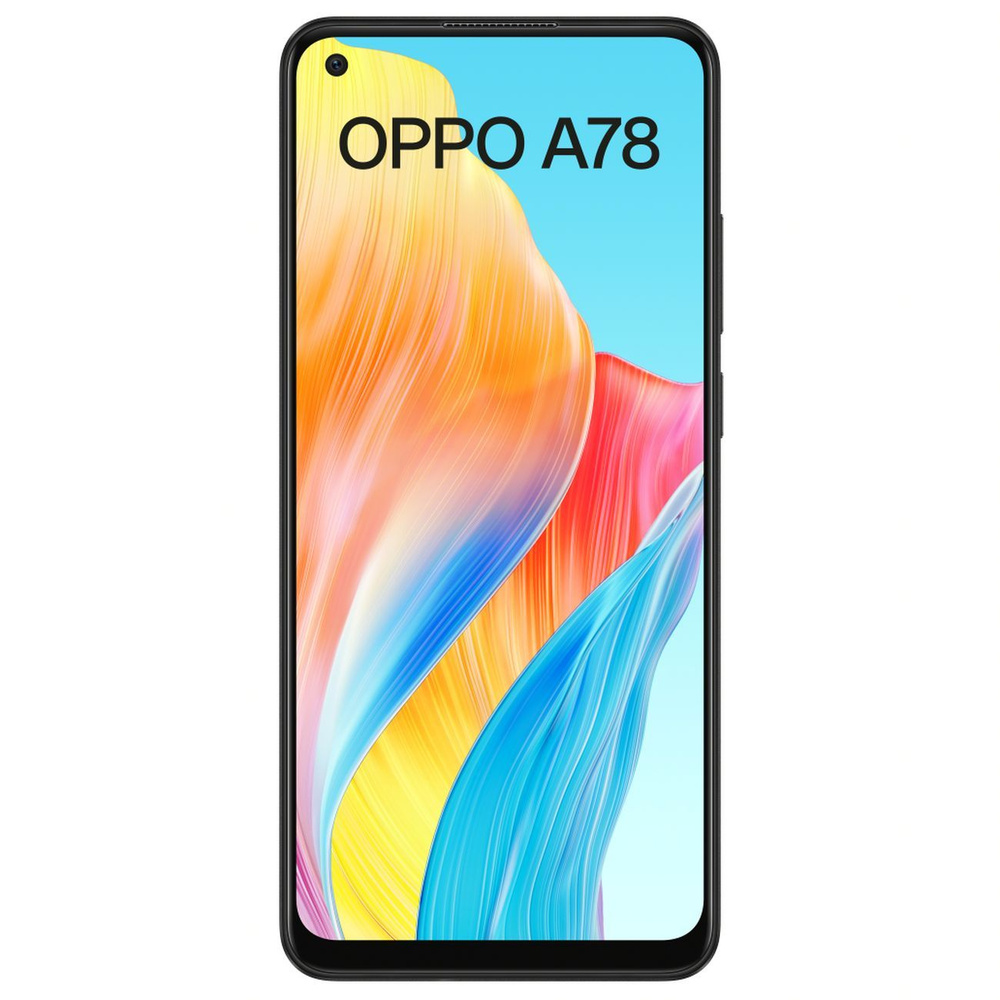 Смартфон OPPO A78 8/256GB черный - купить по выгодной цене в  интернет-магазине OZON (1121917651)