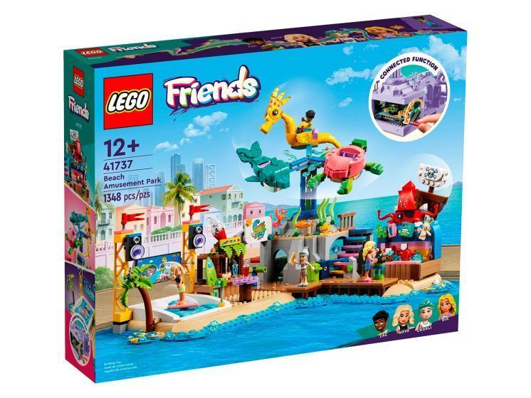 Конструктор LEGO Friends 41737 Пляжный парк развлечений #1