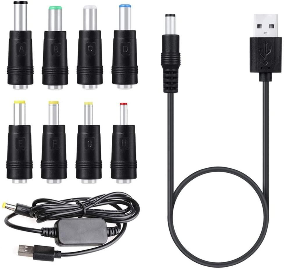 Адаптер с 8 разъемами USB-кабель питания постоянного тока и ...