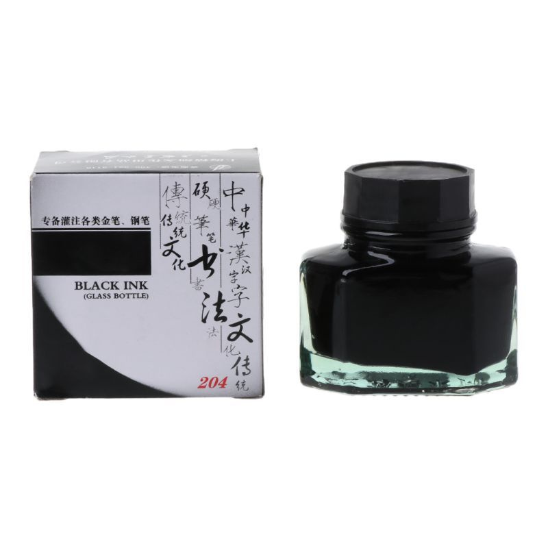 50 мл стеклянная гладкая перьевая ручка для письма, заправка чернил ...