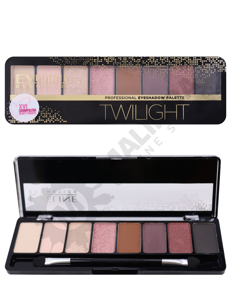 EVELINE Тени для век тона: №02/1-8 из палетки 02 Twilight серии PROF ...
