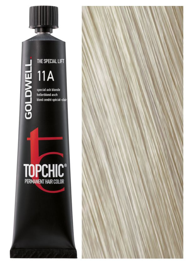 Goldwell Topchic 11A белокурый пепельный 60 мл #1