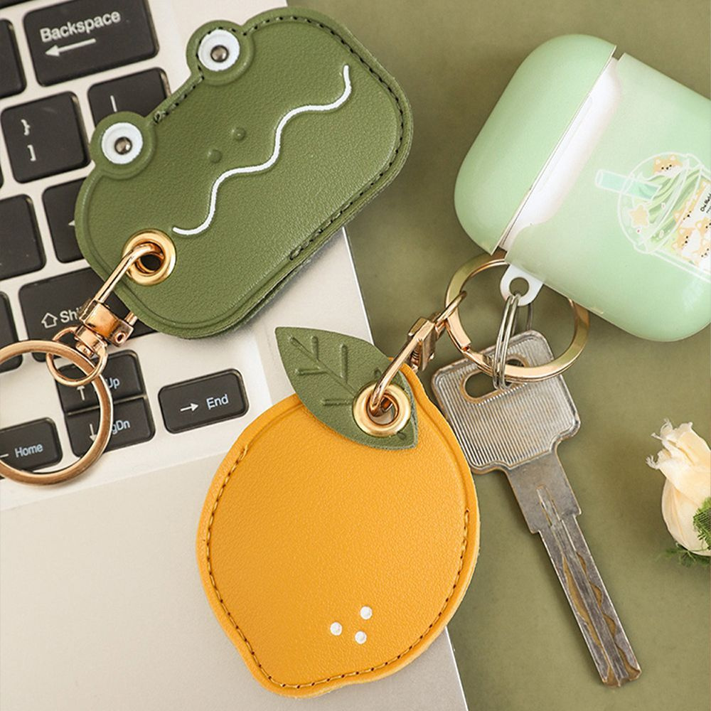 Чехол для Bluetooth-метки трекера AirTag, ключа от домофона, Лимон ...