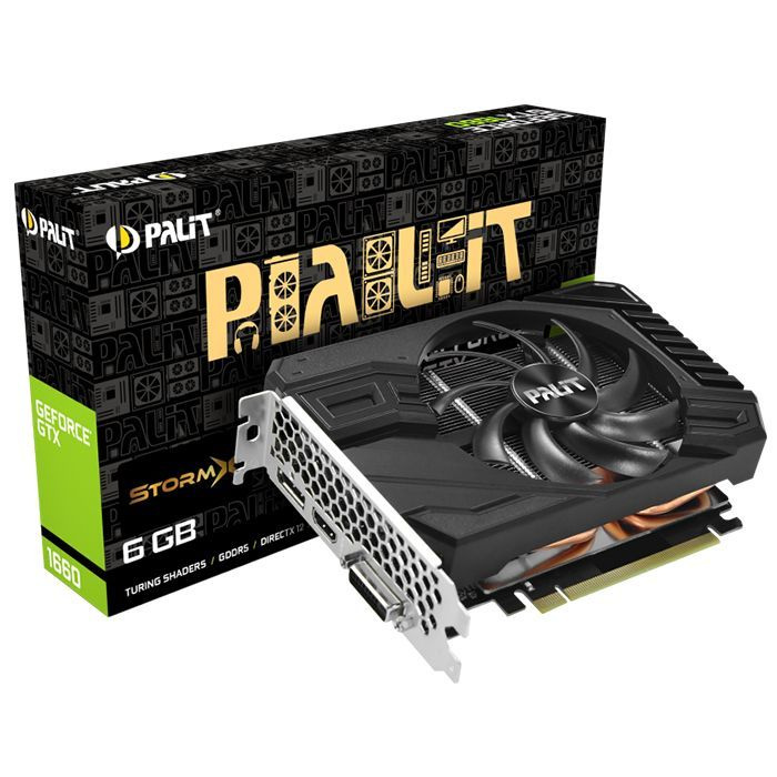 美品】PALIT GeForce GTX1660 6GB グラフィックボードグラフィック