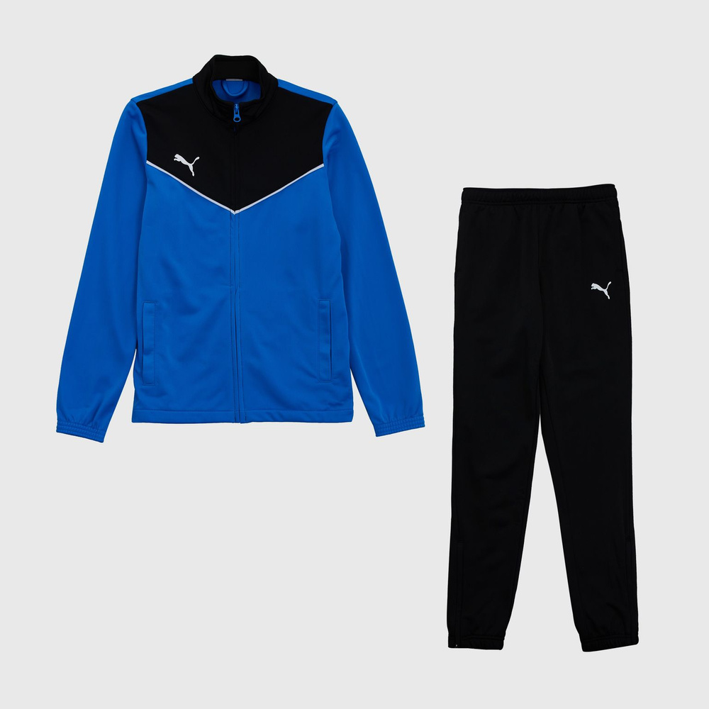 Костюм спортивный PUMA individualRISE Tracksuit Jr Electric Blu #1