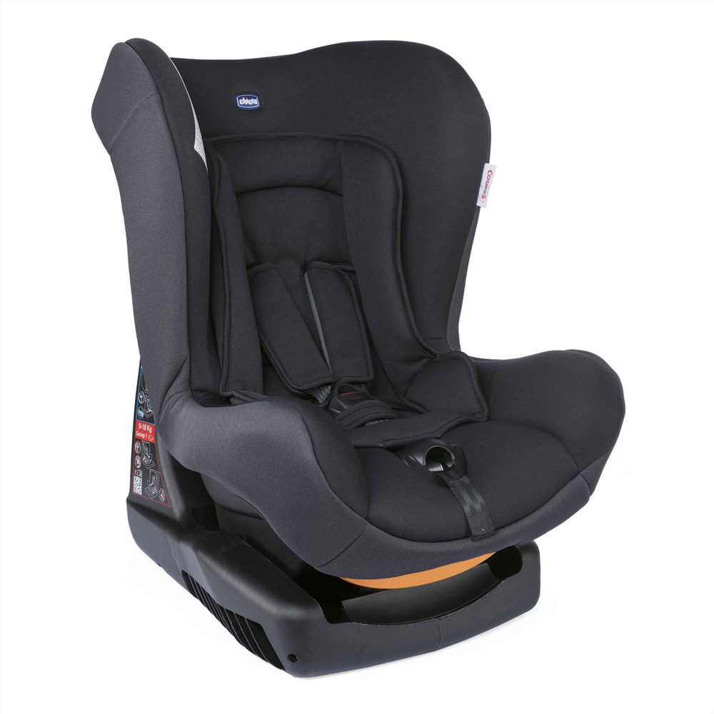 Автокресло для детей от 0 CHICCO COSMOS Jet Black (Группа 0+/1), товары для  машины - купить с доставкой по выгодным ценам в интернет-магазине OZON  (1179157913)