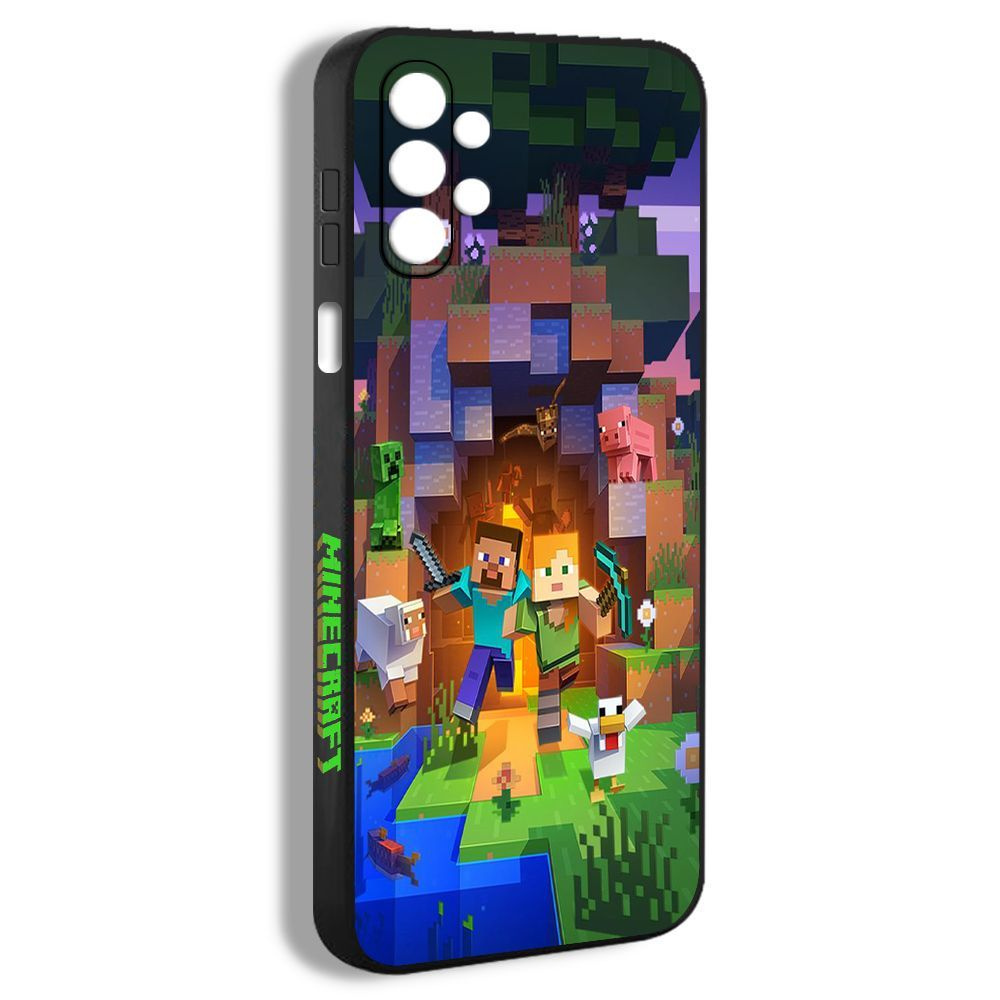 чехол для смартфона Подходит для Samsung Galaxy A13 4G рисунком Minecraft  YZY21 - купить с доставкой по выгодным ценам в интернет-магазине OZON  (1180619803)