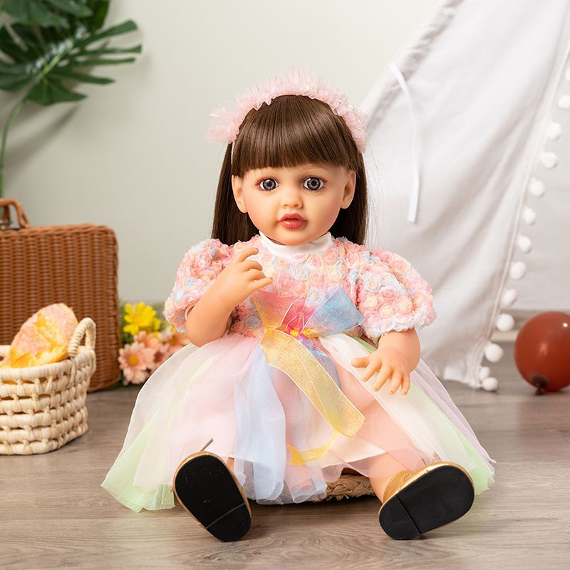 Реалистичная кукла 55 см, кукла-реборн - купить с доставкой по выгодным ...