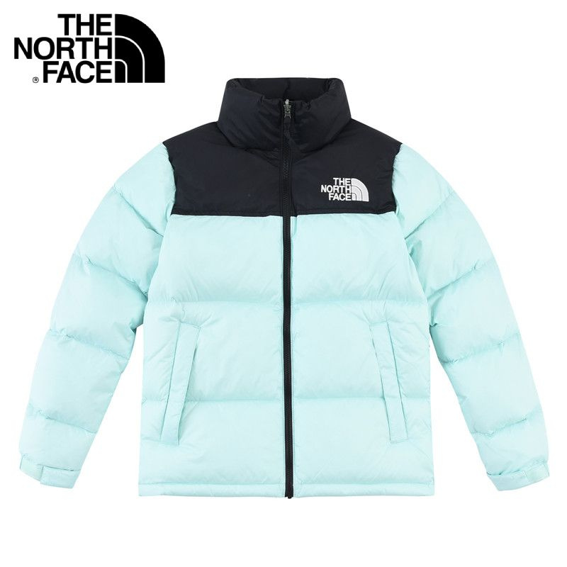 North face light blue puffer on sale