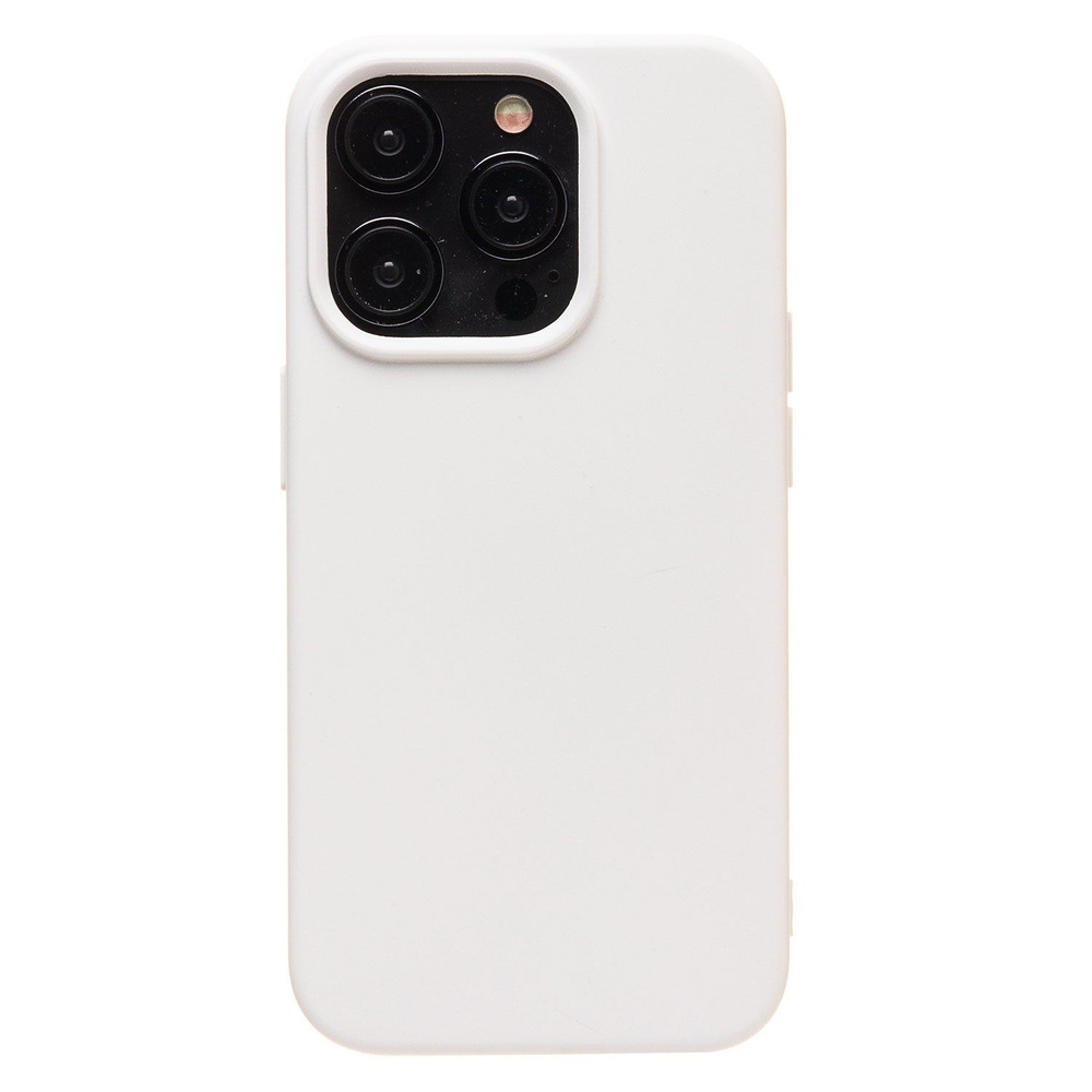 Чехол для iPhone 15 Pro силиконовый Soft Touch 2 <белый> #1