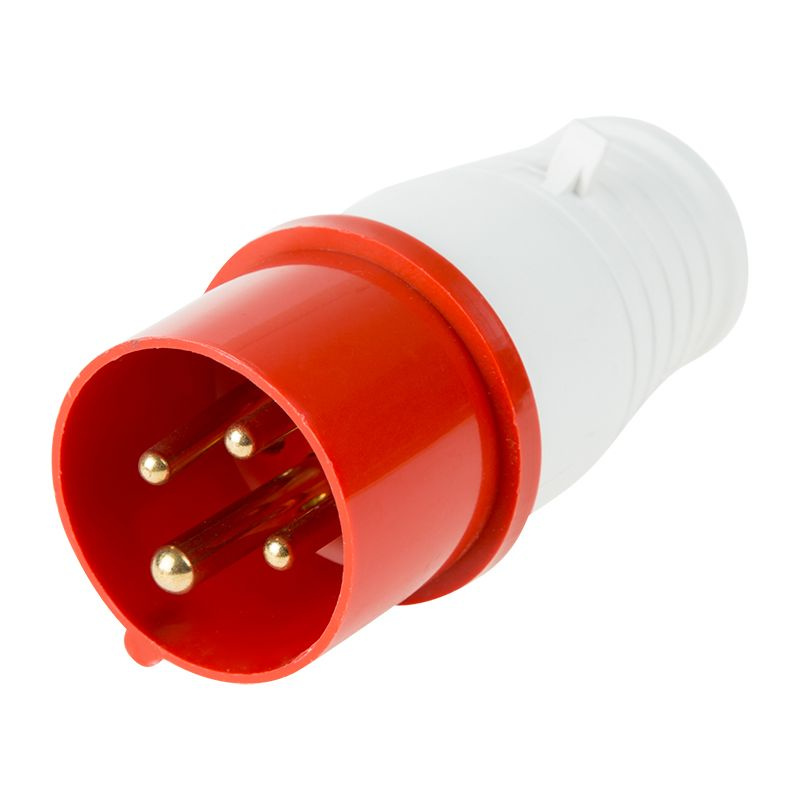 Вилка переносная силовая ССИ 014 3Р РЕ 16А 380В IP44 купить на OZON по ...