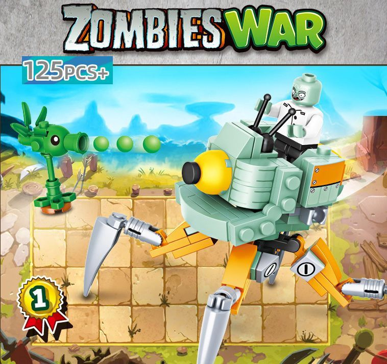 Конструктор Растения против Зомби / Plants vs Zombies совместим с ...