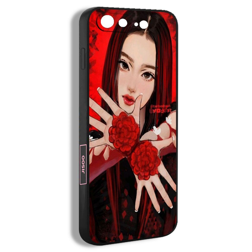 чехол для смартфона Подходит для iPhone 8 Plus BlackPink jisoo Джису музыка  цветок модный дизайн MAJ59