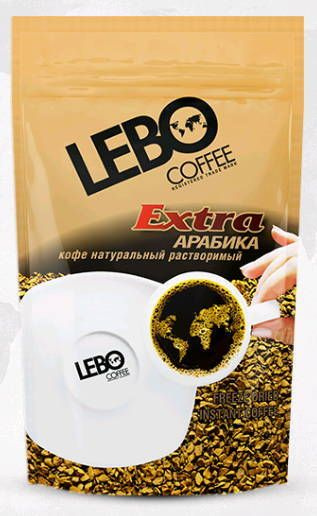 Кофе Lebo Extra натуральный растворимый сублимированный, 100 г  #1