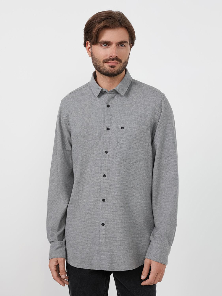 Рубашка Calvin Klein Jeans Regular Fit - купить с доставкой по выгодным ...