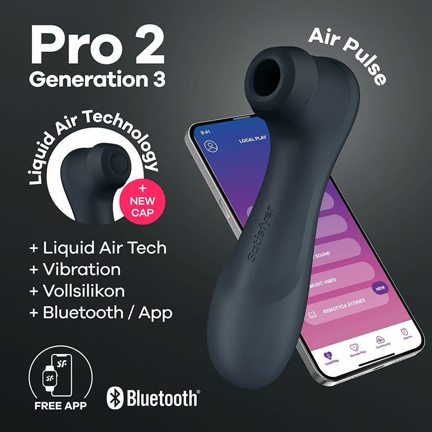 Вибратор Satisfyer Pro 2 Generation 3 + bluetooth #1