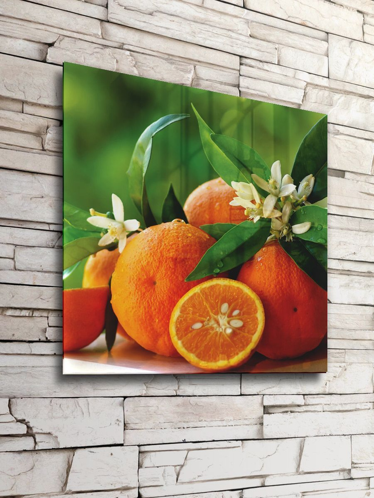 Картина на стекле Postermarket "Апельсины", 40х40 см #1