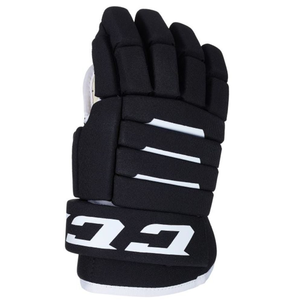 Перчатки хоккейные CCM Перчатки игрока дет. HG 4 ROLL 2 GLOVES JR BK/BK ...