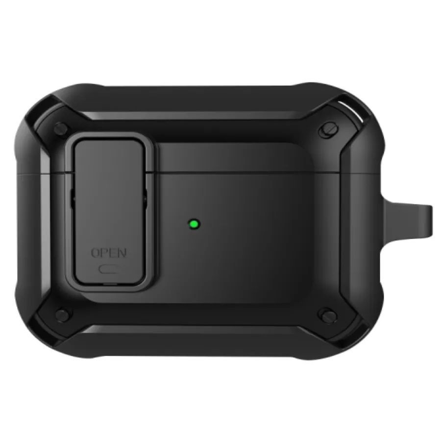 Чехол WiWU Mecha AirPods Case для AirPods Pro2 Black + Black #1