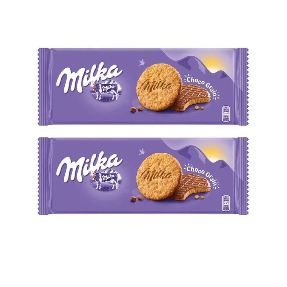 Печенье Milka Choco Grains, 2 шт по 126гр #1