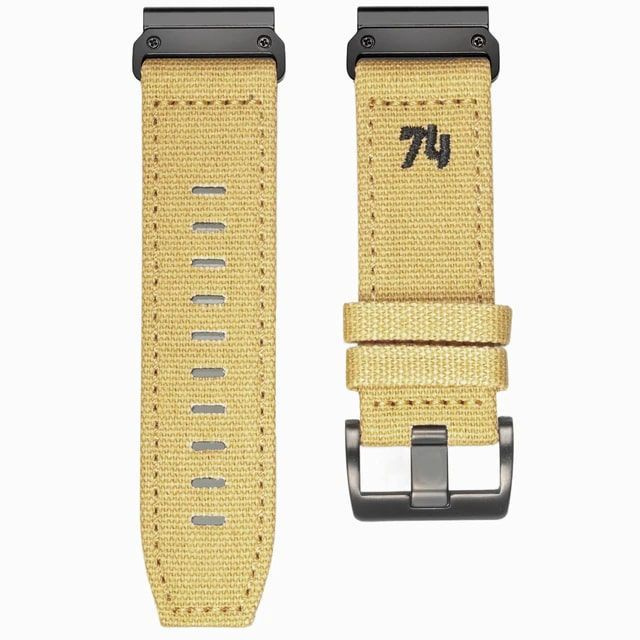 Нейлоновый ремешок Quickfit 22 Premium HEMSUT на застежке для часов ...