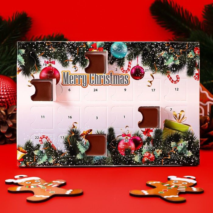 Адвент календарь Fikar "Рождественское настроение", 40 г #1